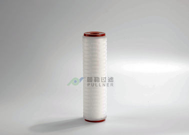 La cartouche filtrante de membrane de boisson de nourriture 0.22um 10&quot; Nylon66 a plissé des biens