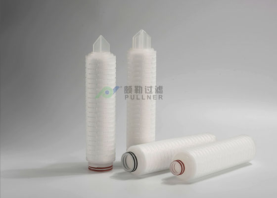0,22 microns pp/polyester/cartouche filtrante plissée par fibre de verre pour le système de sécurité de RO