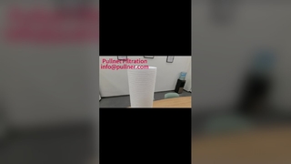 Filtre soufflé par fusion en PP.