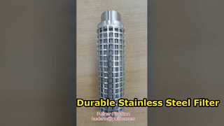 Filtration de gaz d'huile de filtre à cartouche en acier inoxydable