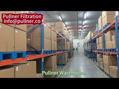 Entrepôt Pullner : stockage efficace des cartouches filtrantes et livraison rapide