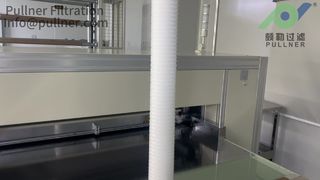 Cartouche filtrante plissée PP de 30 pouces pour le traitement de l'eau RO avec une capacité de rétention de saleté élevée