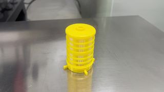 filtre à capsule-surface jaune