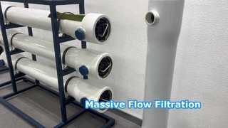 Boîtier de filtre FRP de 60 pouces