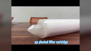 Cartouche filtrante plissée pp de 30 pouces