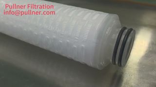 Cartouche filtrante de connexion plissée 222 PP de haute qualité de 40 pouces