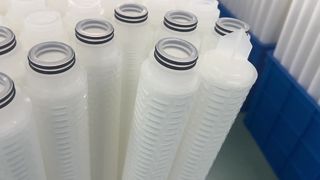 Cartouches de filtre à eau plissées en polypropylène de 40 pouces avec type de capuchon d'extrémité 226/Fin