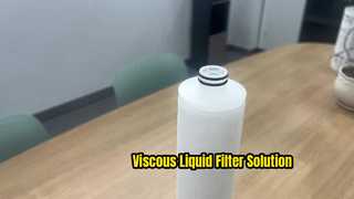 Cartouche de filtre à lisier de type enroulement