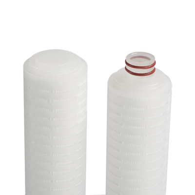 10&quot; cartouche filtrante plissée par pp de membrane pour le traitement de l'eau et les produits chimiques fins