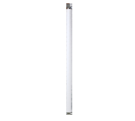 Cartouche de filtrage de plaie de chaîne OD 60MM avec noyau de support en acier inoxydable 304/316