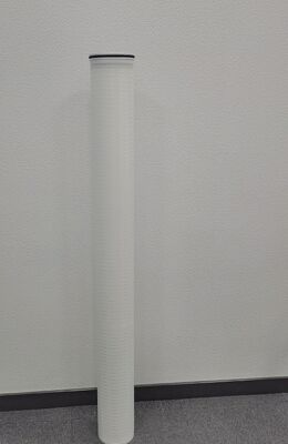 Cartouche de filtre à débit élevé de 60 pouces avec polypropylène plissé pour filtration de l'eau de 0,1 à 100 um