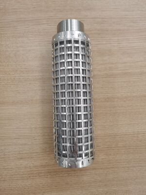 Cartouche de filtre plissée en acier inoxydable 316L avec grande surface de filtration et résistance à haute température