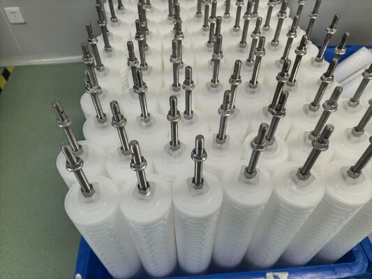 Filtre de polissage de condensat de 40 pouces avec débit de 3,5 m3/h à 4,5 m3/h pour les centrales électriques pour éliminer l'oxyde de fer