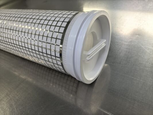Cartouche filtrante de polissage de condensat à haut débit de 60 pouces avec un indice de 7 microns