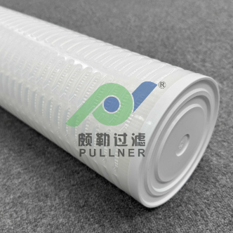 Cartouche filtrante intégrale Pullner 60 pouces à haut débit pour la filtration d'eau industrielle
