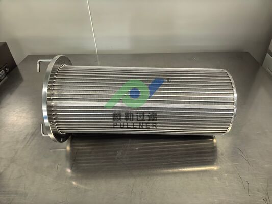 Stainless Steel Wedge Wire Screen for Liquid and Solid Filtration & High Mechanical Strength and Temperature Resistance