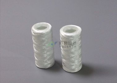 Cartouches filtrantes de l'eau de la fibre de verre 120℃, RO enroulé de cartouche filtrante de polypropylène