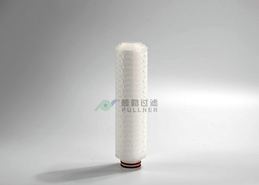 les filtres de membrane de 0.1um 0.22um 0.45um PVDF, PVDF ont plissé la cartouche filtrante 10 pouces