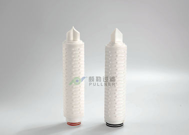 Micron plissé OD 69mm du nylon PVDF 0,2 de SIÈGE POTENTIEL D'EXPLOSION de filtre d'eau de nourriture et de boisson
