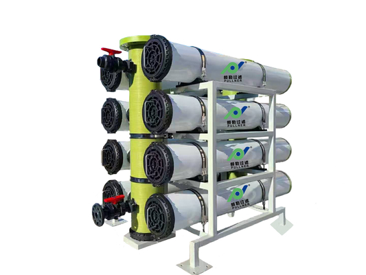 Membrane polie de fibre de verre de préfiltration de RO de logement de filtre du dessalement FRP de SWRO