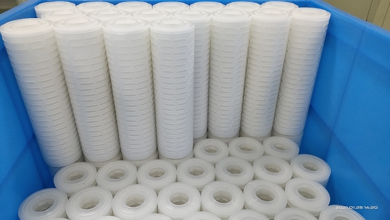 Cartouche de filtre plissée à 80°C pour stérilisation à l'eau chaude 5 - 40 pouces