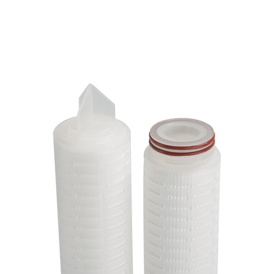 Cartouche filtrante de membrane de PFL pour le type hydrophile de compatibilité chimique dissolvante