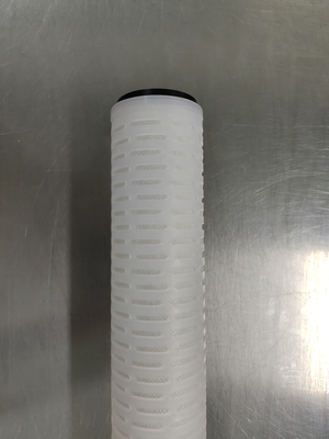 Filtre à plis en polypropylène de 0,22um efficace pour les systèmes de filtration industriels