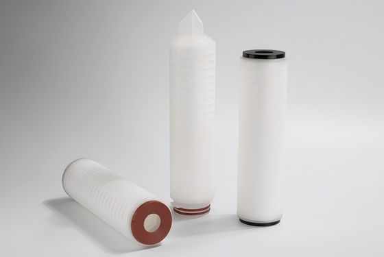 Cartouche filtrante plissée en polypropylène série PPL avec membrane en polypropylène pour la préfiltration économique et une large compatibilité chimique