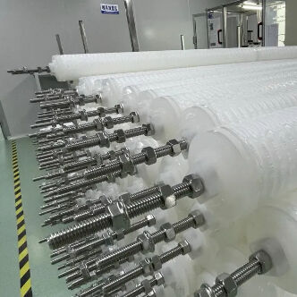 Cartouche de filtre plissé rétro-flouable de la série PHFZ pour l'élimination du fer dans l'eau de condensation des centrales électriques avec un design soudé de 40" et 30"