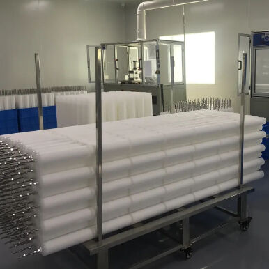 Cartouche de filtre plissé rétro-flouable de la série PHFZ pour l'élimination du fer dans l'eau de condensation des centrales électriques avec un design soudé de 40" et 30"