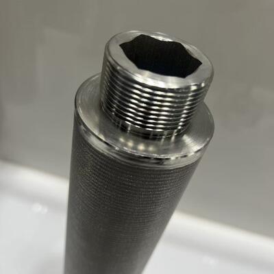 Cartouche filtrante en treillis métallique fritté multicouche en acier inoxydable 316L de 10 pouces, avec résistance aux hautes températures et à la corrosion, pour applications à haut débit