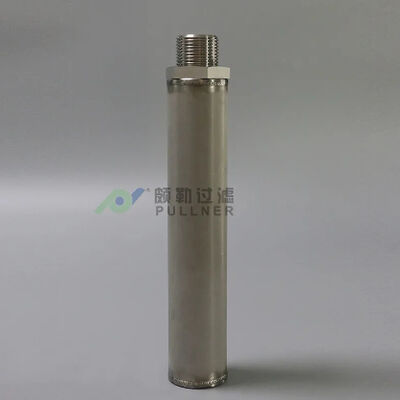 10 pouces 316L en acier inoxydable cartouche de filtre à treillis sintré à haute température et résistance à la corrosion pour les applications à débit élevé