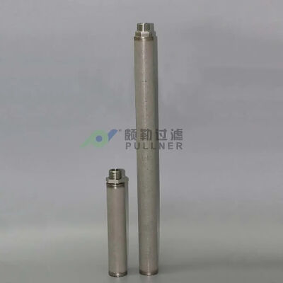 10 pouces 316L en acier inoxydable cartouche de filtre à treillis sintré à haute température et résistance à la corrosion pour les applications à débit élevé