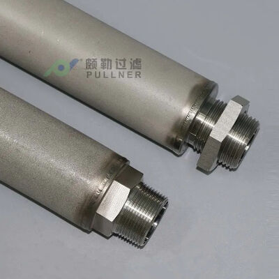 10 pouces 316L en acier inoxydable cartouche de filtre à treillis sintré à haute température et résistance à la corrosion pour les applications à débit élevé