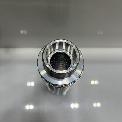 Cartouche de filtrage plissée en fibre d'acier inoxydable 316L résistante aux hautes températures avec une grande zone de filtration