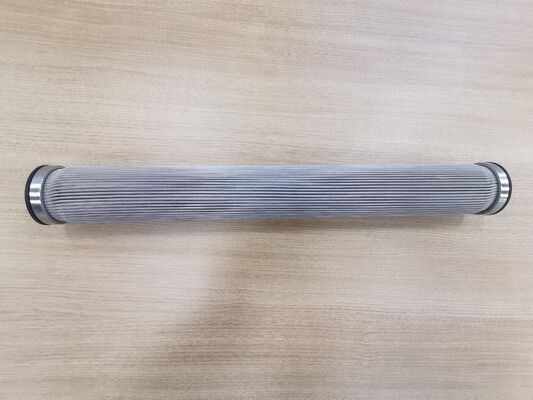 Cartouche de filtre en fibre de feutre sintrée en acier inoxydable avec résistance à haute température, pression et corrosion