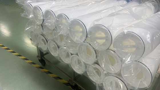 Cartouche de filtre à débit élevé de 40 pouces avec débit de 110 M3/H et filtre PP pour le traitement de l'eau