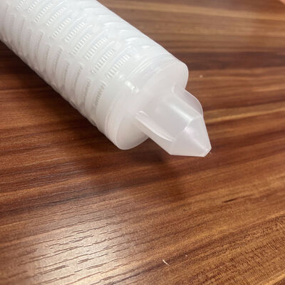 Cartouche de filtre à haut débit plissée en PP de 30 pouces avec milieu de polypropylène de 0,45um pour la filtration de l'eau
