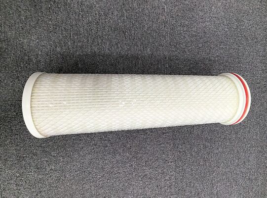 Cartouche de filtre plissée à haute efficacité de 40 pouces pour la préfiltration RO, de 0,1 à 100 μm