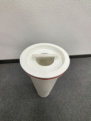 Cartouche de filtre plissée à haute efficacité de 40 pouces pour la préfiltration RO, de 0,1 à 100 μm