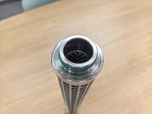 Cartouche de filtre plissée en acier inoxydable 316L avec grande surface de filtration et résistance à haute température