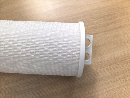 Connexion personnalisée Cartouche de filtre à débit élevé avec un grand diamètre pour la filtration de l'eau de mer en utilisant du matériau en polypropylène