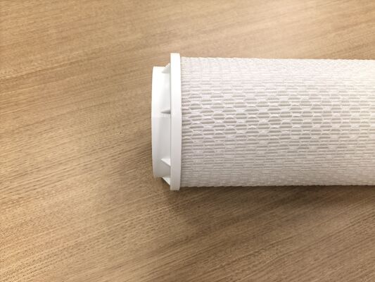Connexion personnalisée Cartouche de filtre à débit élevé avec un grand diamètre pour la filtration de l'eau de mer en utilisant du matériau en polypropylène