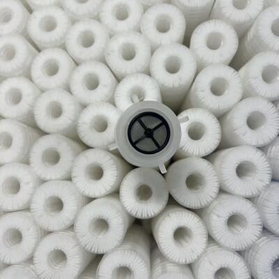 Filtre à capsule PP pour le traitement de l'eau avec microns personnalisables, interfaces NPT standard et construction en polypropylène