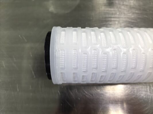 Cartouche de filtre plissé PES à double connexion ouverte avec membrane PES pour la filtration de liquide de haute pureté