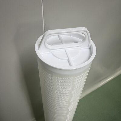 Cartouche filtrante à haut débit série PHFM, filtre de préfiltration RO plissé de 6.5 pouces de diamètre avec grande zone de débit