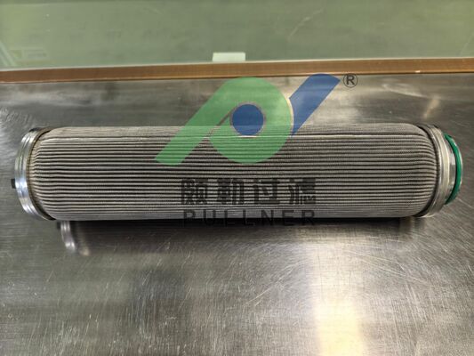 Fabrication chinoise de 10 pouces 316L en acier inoxydable cartouche de filtre plissé filtrage de fibre sintrée pour la filtration industrielle haute pression