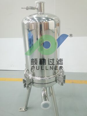 Boîtier de filtre multi-cartouches certifié ISO SS304/316L pour prétraitement RO et traitement des eaux industrielles