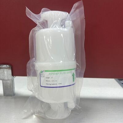 Filtre Capsule à Petit Débit en PTFE pour Applications dans l'Industrie Électronique