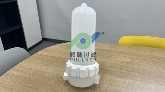 Boîtier de filtre PP ultra-propre non métallique pour filtration microélectronique